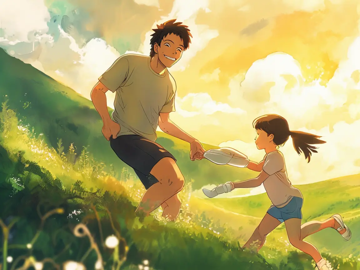 The Last Runner's Smile