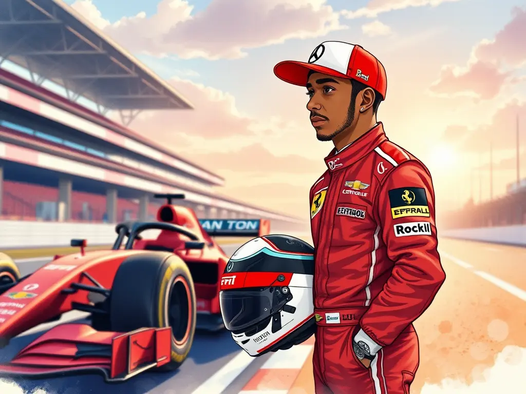 Hamilton Finds Success by Skipping Ferrari Simulator