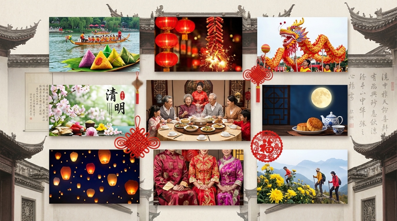 Chinesische traditionelle Feste